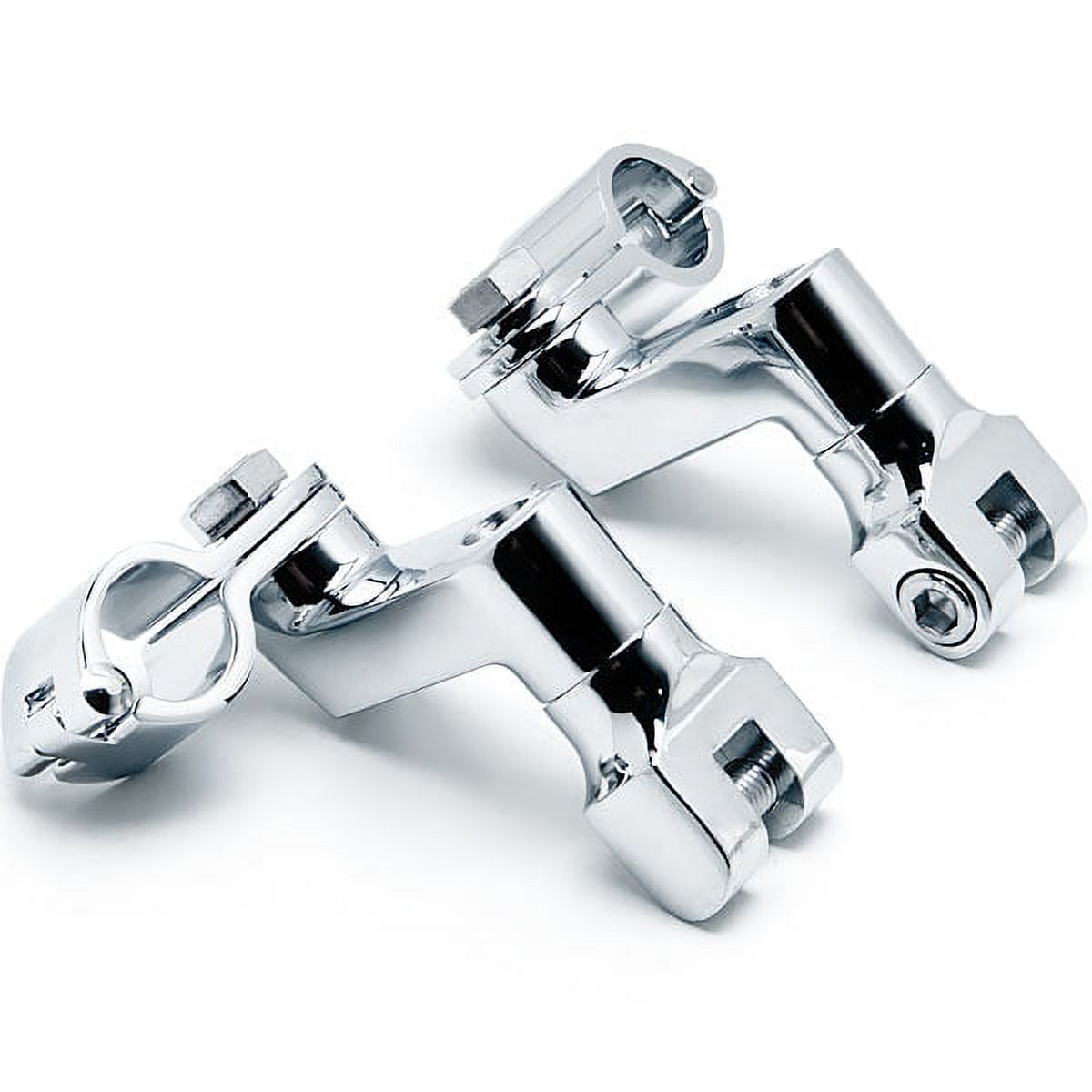 Chrome Engine Guard Foot Peg Clamps I71890