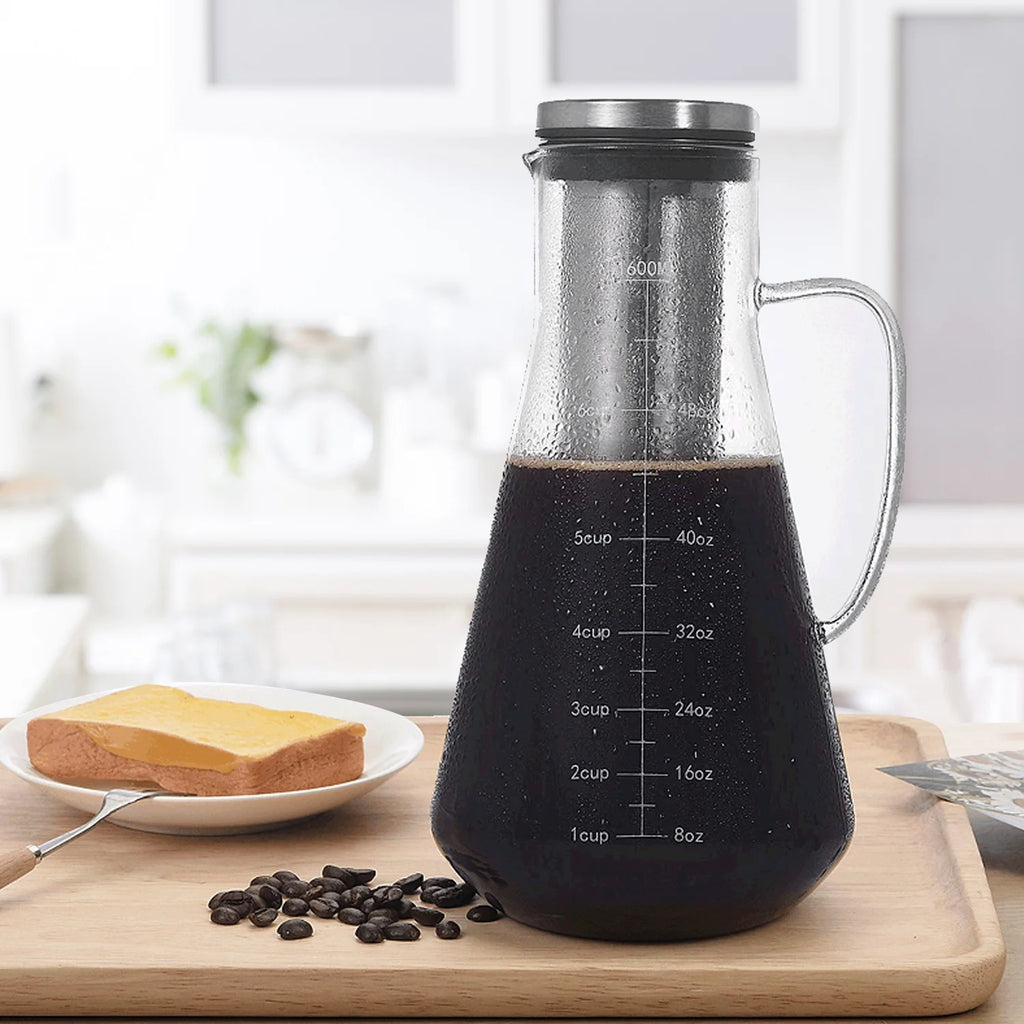 Cold Brew Coffee Maker Glass Pitcher with Filter L1059