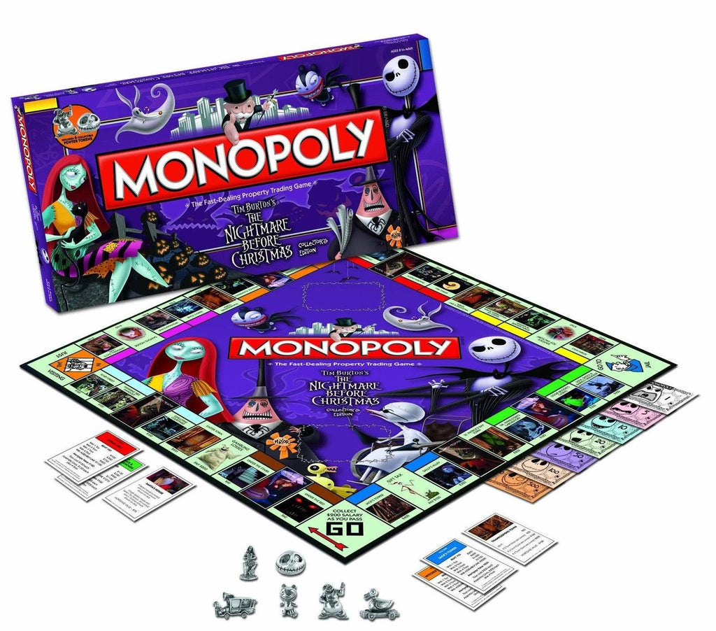Monopoly The Nightmare Before Christmas Collector&s Edition Z96753