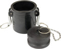Replacement Cam Lock Connector for RV Sewer Hose, Pack of 2 D2460