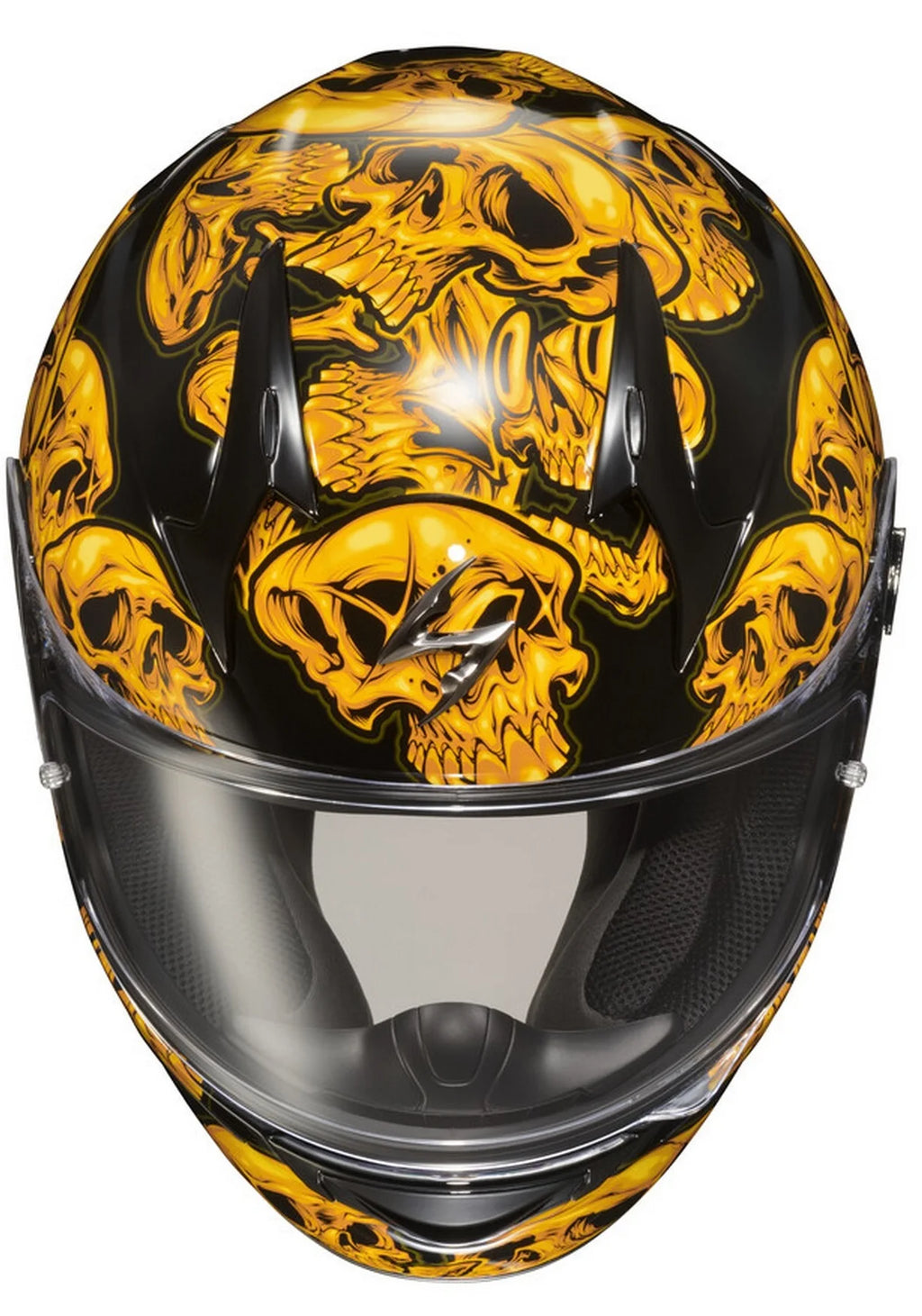 Orange Motorcycle Helmet H998171