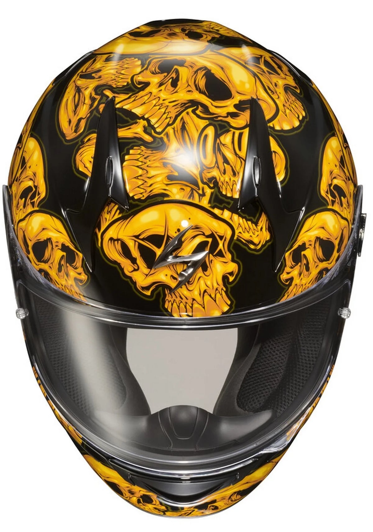 Orange Motorcycle Helmet H998171