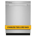 Stainless Steel Built-In Dishwasher with Third Level Rack B7440