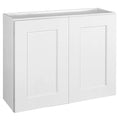 White Shaker Tall Wall Kitchen Cabinet 30x24x12 X824014