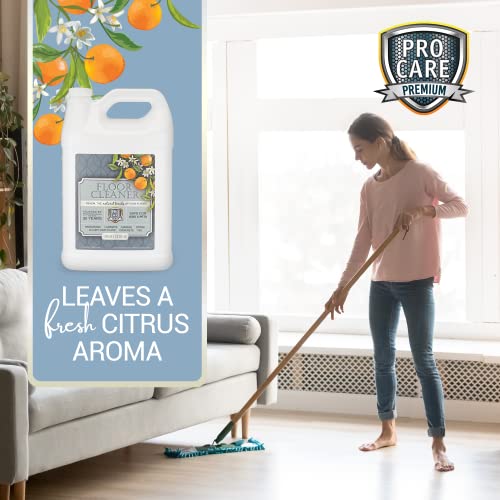 Tile, Stone, Laminate, Vinyl & Natural Wood Floor Cleaner with Citrus Aroma - 1 Gal L843557