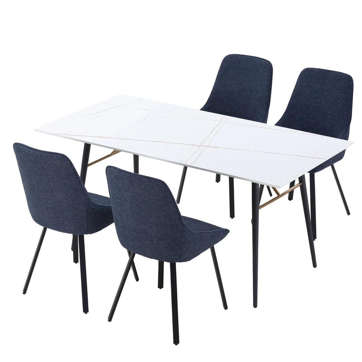 White Porcelain Top Dining Table M207246