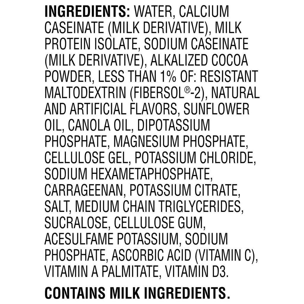 Chocolate Non-Dairy Protein Shake, 11 Fl Oz (18 Count) L6856