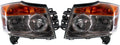 Headlight Assembly for Nissan Armada 2008-2012 Driver and Passenger Side X85490