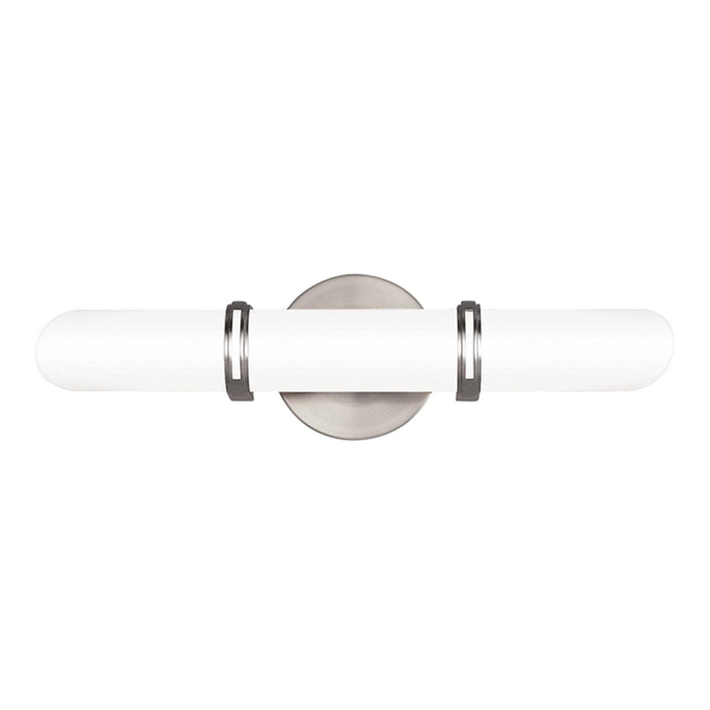 2 Light Bath Bracket, Satin Nickel G671582