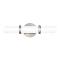 2 Light Bath Bracket, Satin Nickel G671582
