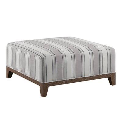 Stone Stripe Cocktail Ottoman V7820