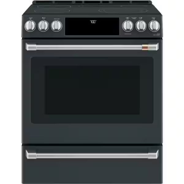 Electric Range Handle and Knob Kit in Brushed Stainless Y59517