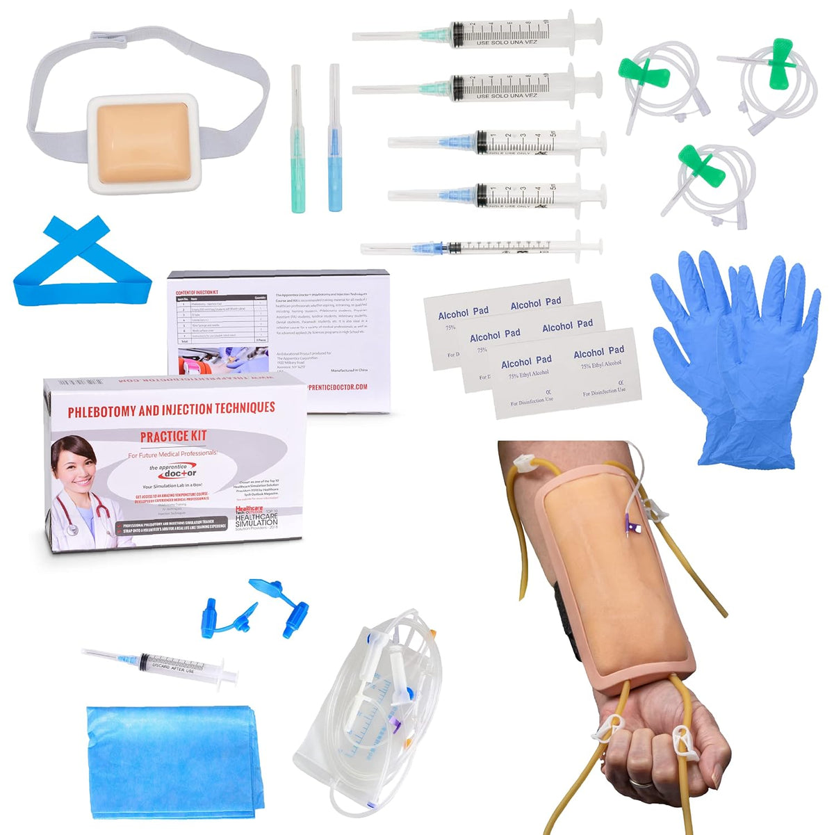 Phlebotomy and IV Practice Kit W806