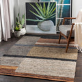 8x10 Camel Area Rug Q5443