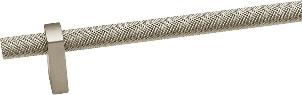 24" Center To Center Knurled Bar Appliance Pull Matte Black D30681