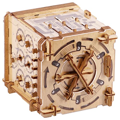 Wooden Escape Room Puzzle Box W3776