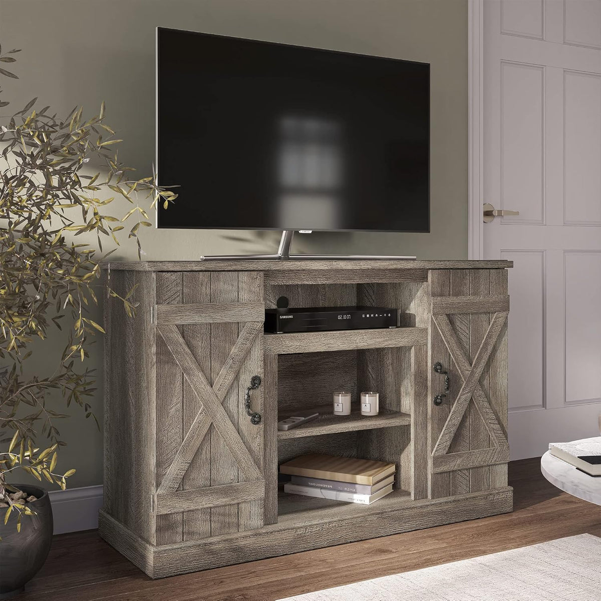 47 Inch Electric Fireplace TV Stand F2671