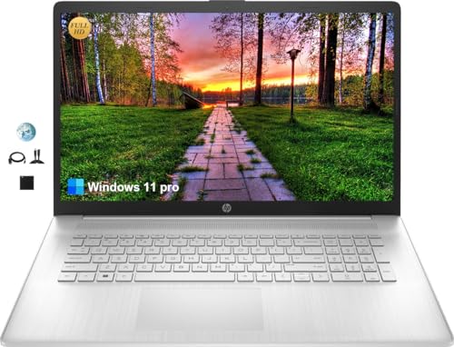 17.3" FHD Laptop, 32GB RAM, 2TB SSD, Intel 12th Gen i3 Processor, Windows 11 Pro, Silver O1310