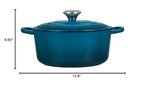 4.5 qt. Enameled Cast Iron Round Dutch Oven E4219