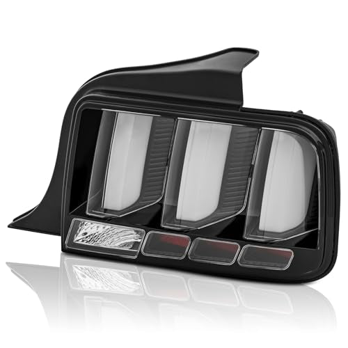 Black Housing Clear Lens LED Tail Lights Assembly C314
