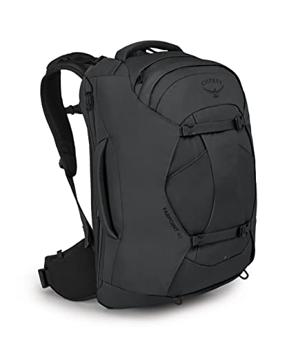 Black 40L Travel Backpack A19099