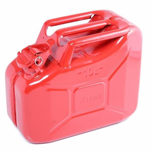 10 Liter Red Jerry Can T5311