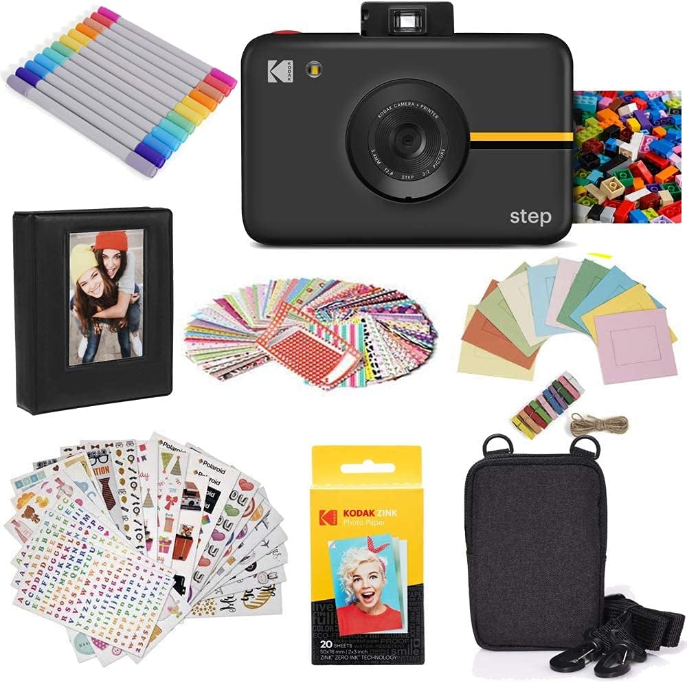 White Instant Camera with 10MP Image Sensor H453206