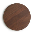 Round Walnut Lazy Susan X9920