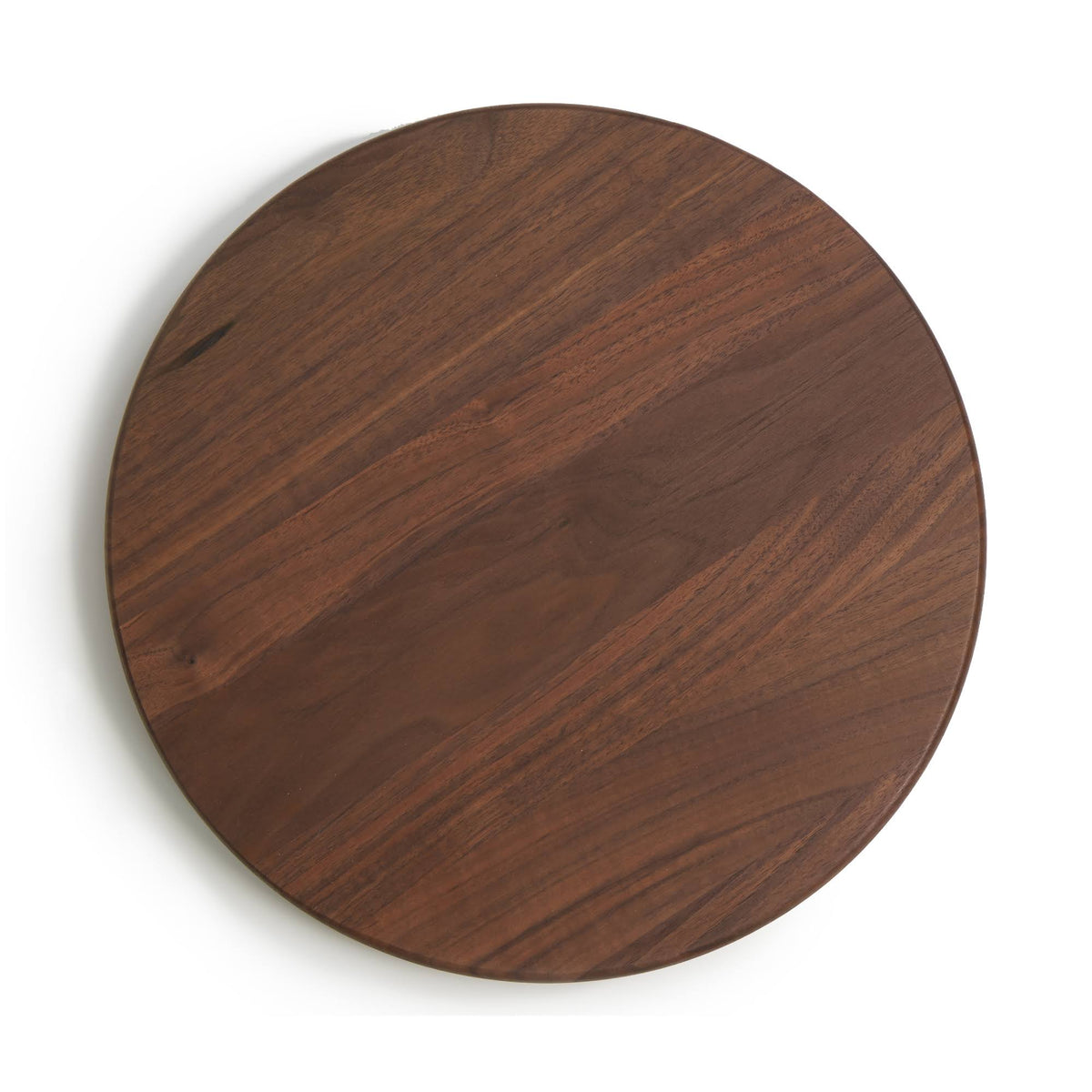 Round Walnut Lazy Susan X9920