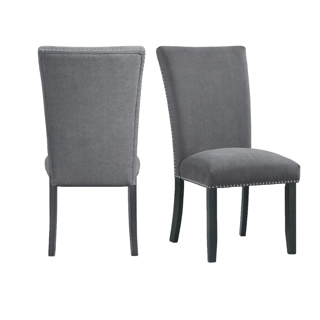 Charcoal Side Chair Set K437