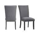 Charcoal Side Chair Set K437