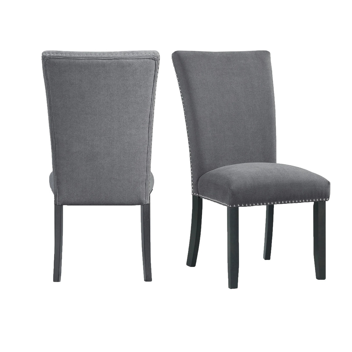 Charcoal Side Chair Set K437