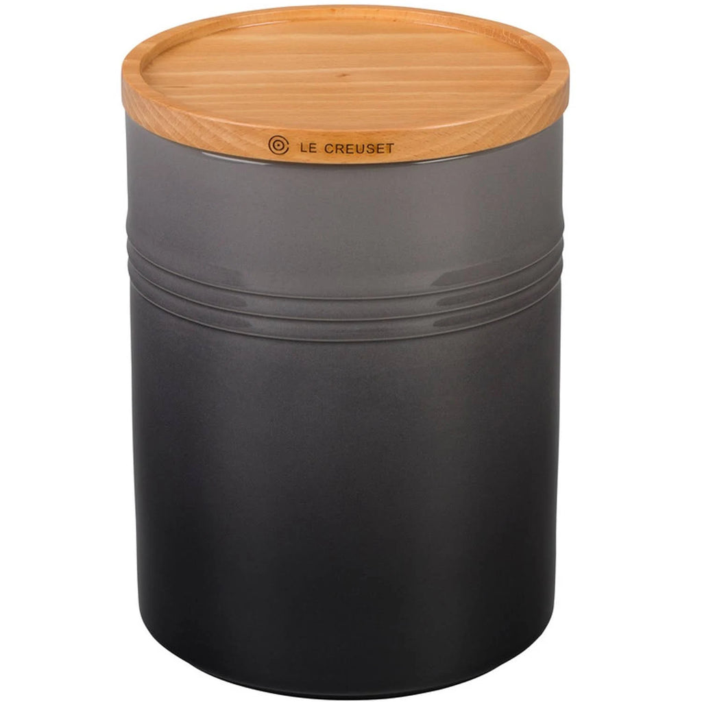 2.5 qt Canister with Wood Lid F682