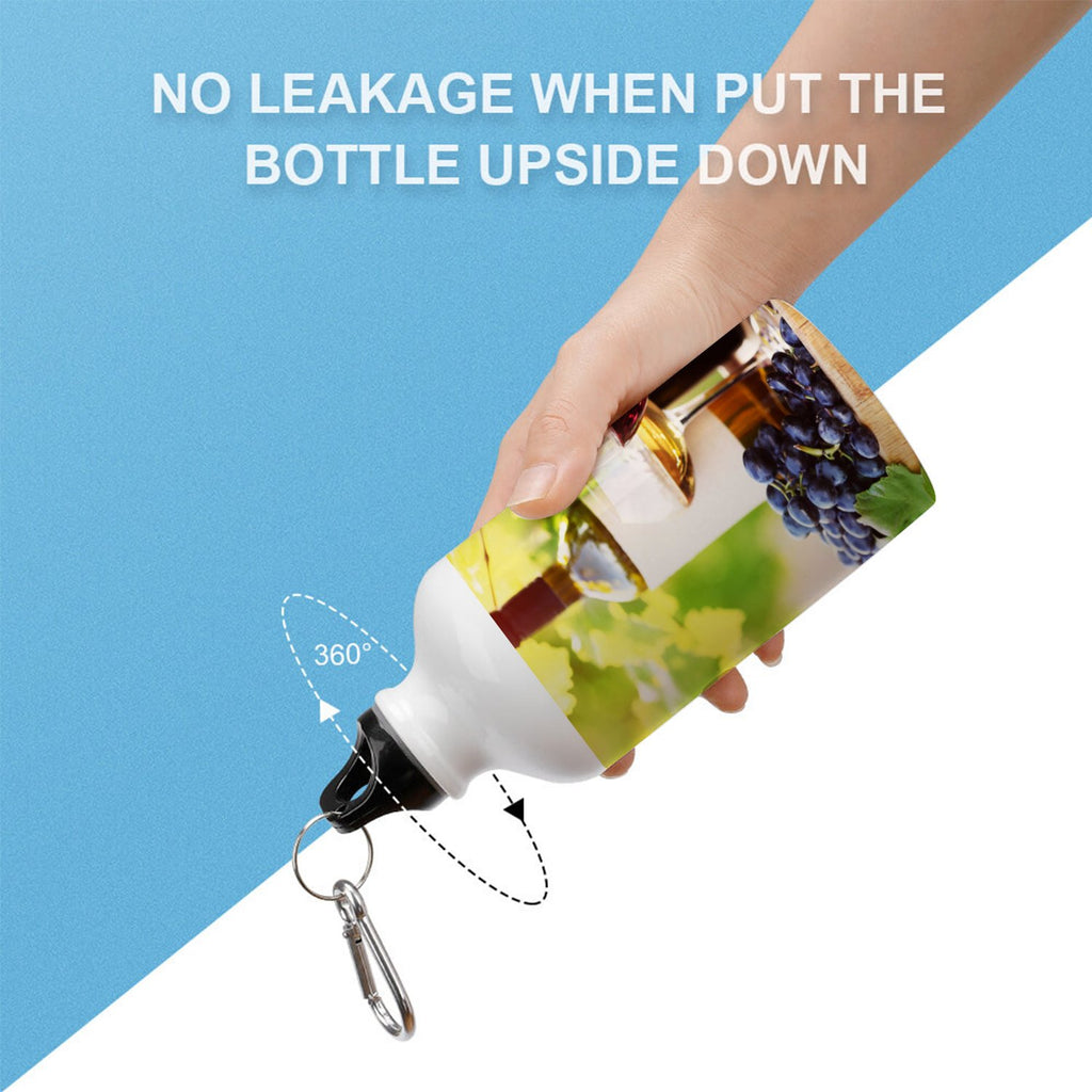 400ml Sport Aluminum Water Bottle with Twist Cap C697