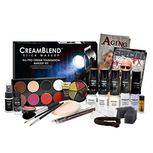 Mehron Makeup Creamblend All-Pro Student Makeup Kit (Fair) V975