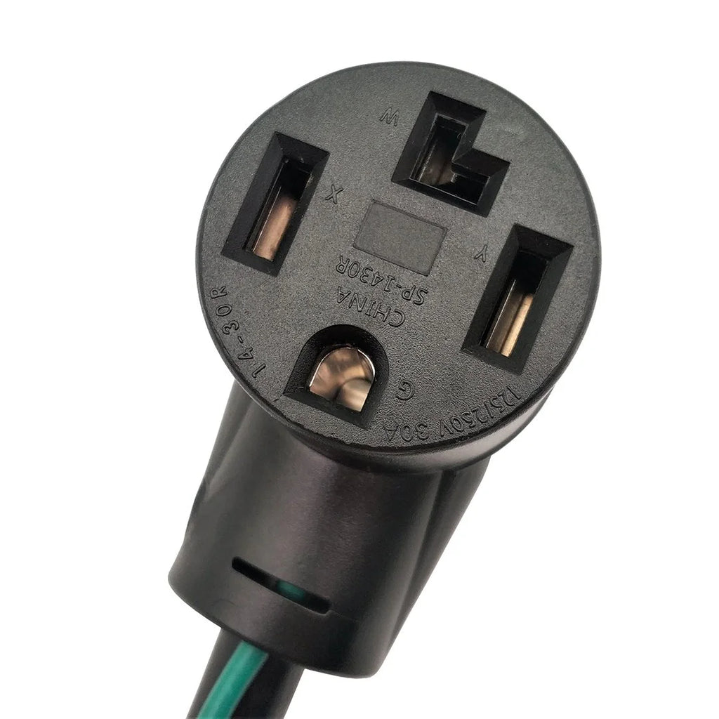 Dryer Adapter Cord NEMA 10-30P to 14-30R, 30A, 250V, 8FT R1269