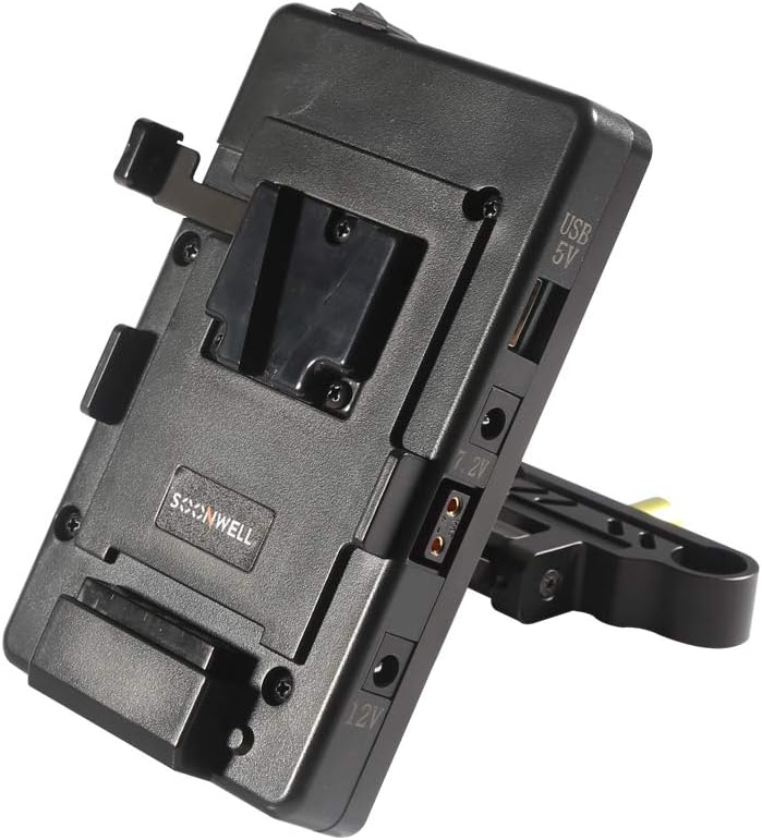 V Lock Mounting Plate Power Supply Splitter with 15mm Rod Clamp X103592