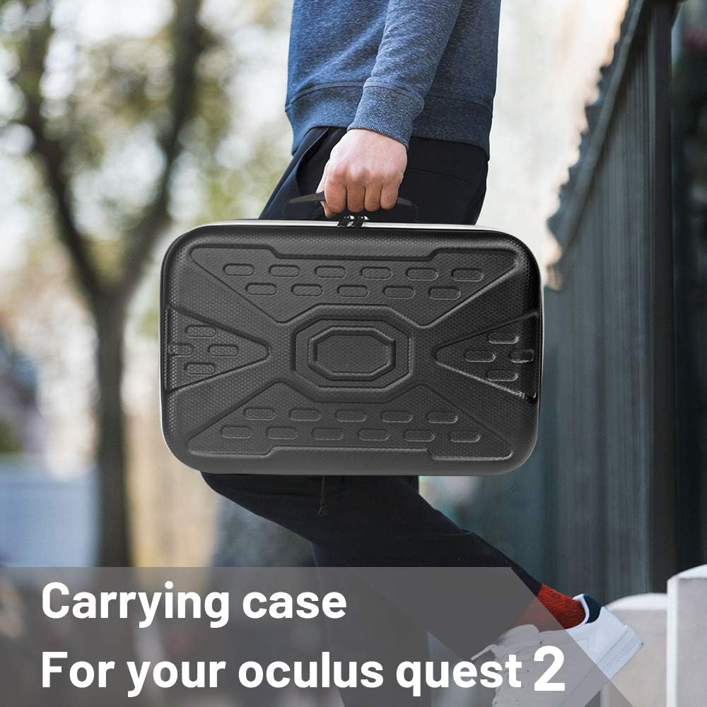 Hard Case for VR Gaming Headset with Shoulder Strap T4151