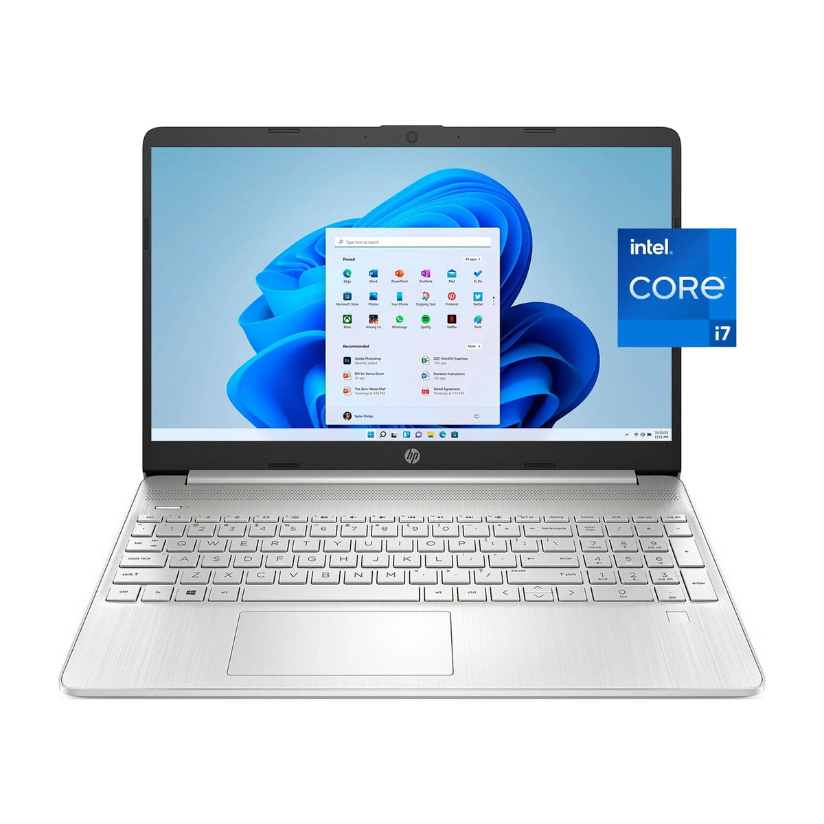 15.6 Laptop Intel Core i5 8GB Ram 512GB SSD Windows 11 Natural Silver D456173