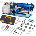 550W Mini Metal Lathe 7" x 12" Benchtop with 3-Jaw Chuck O816