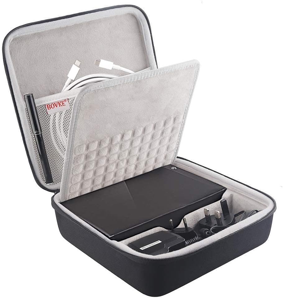 Black External Hard Drive Case with Zipper Pocket R589875