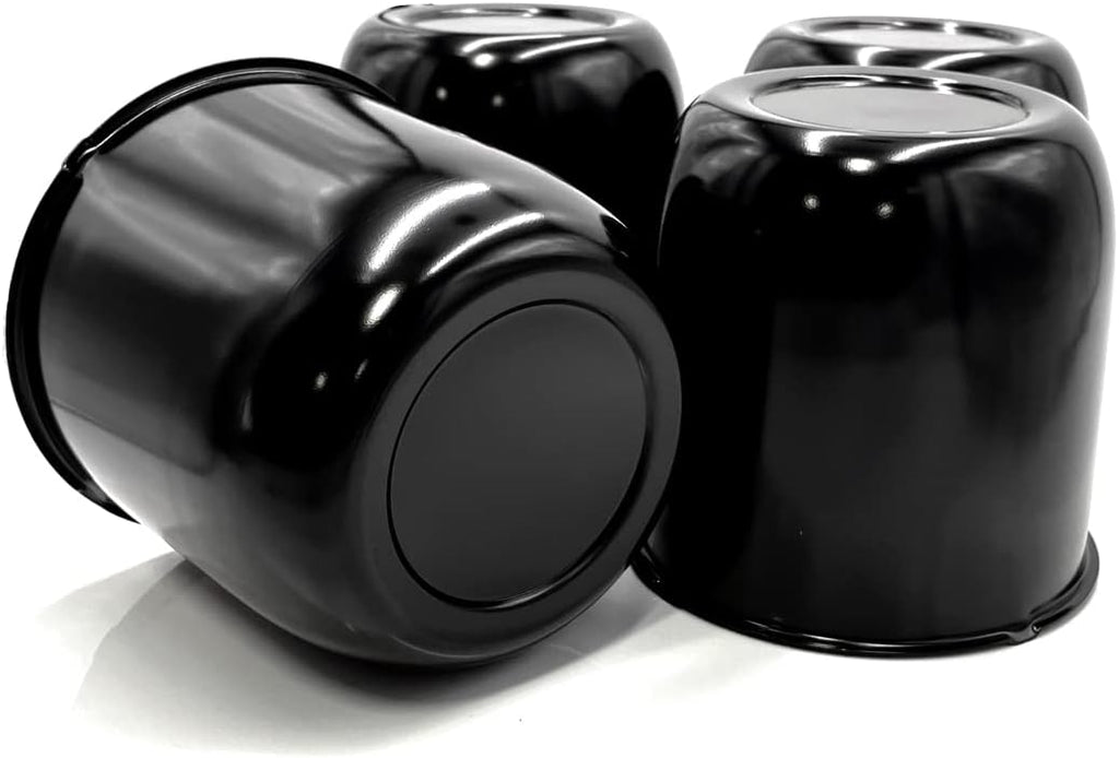 Black Push Through Center Caps W9786