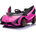 Pink 12V Electric Ride on Car with Remote Control G973994