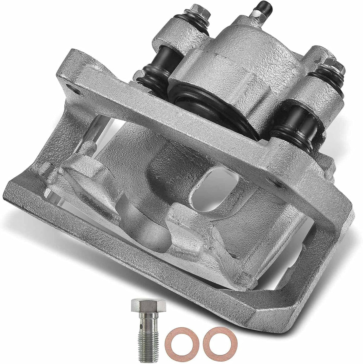 Disc Brake Caliper Assembly with Bracket Rear Left and Right 2-PC A5058