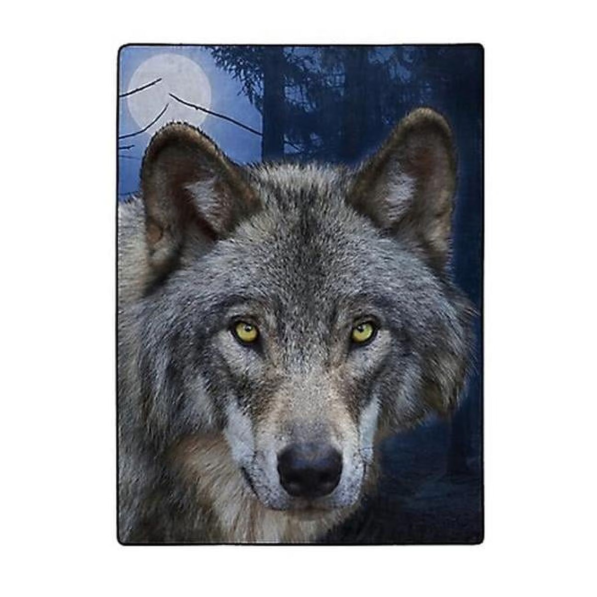 Oversized Raschel Throw Blanket, 60 x 80 inches Z609621