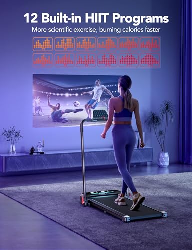 2 in 1 Under Desk Treadmill with Remote Control P30807