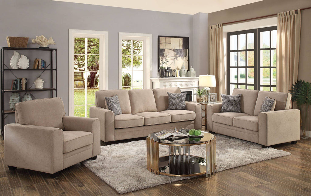 Khaki Fabric Chair S33245