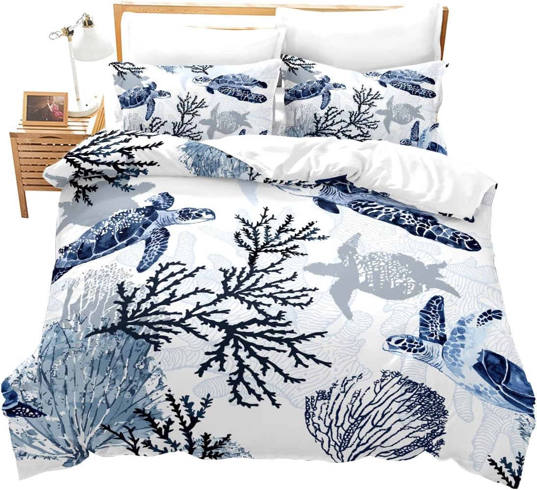Mermaid Tail Comforter Cover Full Bedding Set P189