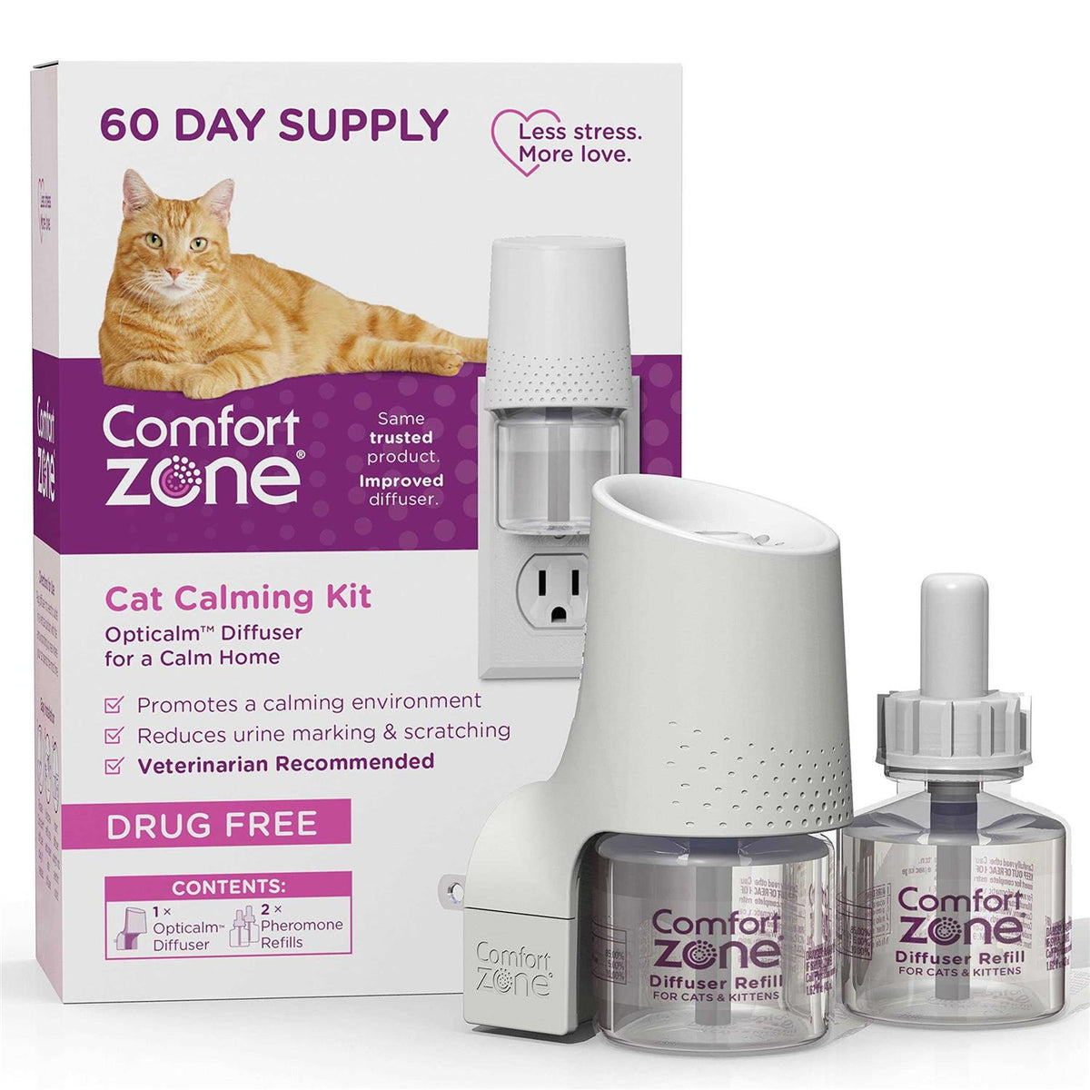 Cat Calming Diffuser & Supply Kit U2010