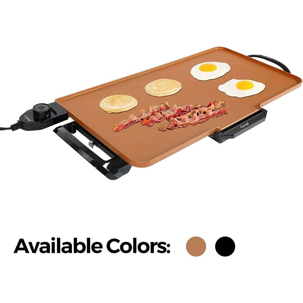 24''x12'' Cool-Touch Non-Stick Electric Griddle H131367